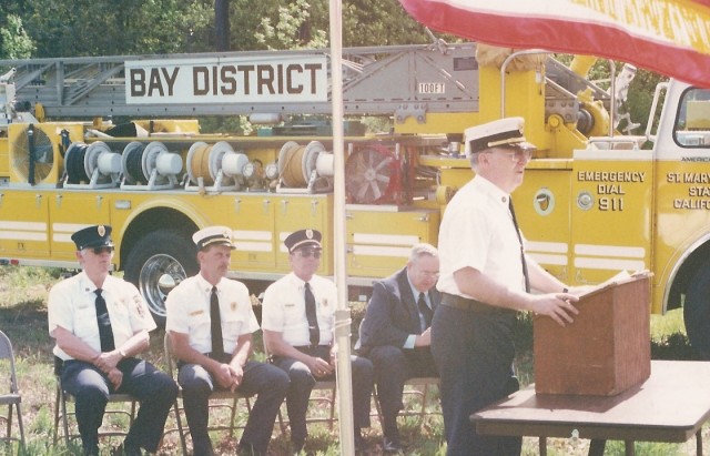 Station 9 Groundbreaking
Standing: Keith Fairfax
Seated L to R: John Smith, Russ Tarleton, Ray Hanbury, and Charlie Donaldson